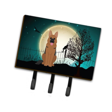 Jensendistributionservices Halloween Scary German Shepherd Leash or Key Holder MI1711046